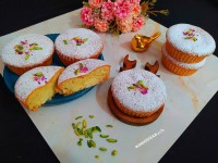 پای سیب با کرمفیل