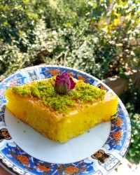 کیک شربتی