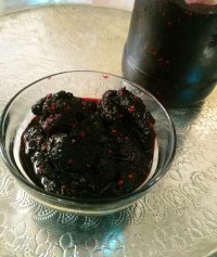 مربای توت سیاه ..