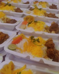 چلو گوشت نذری