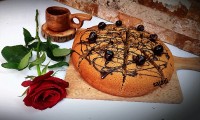 کیک نسکافه گردویی