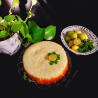 کیک لیمو و خرفه