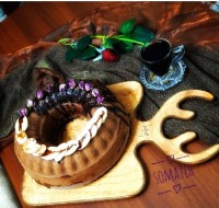 کیک شیر شکلاتی عکسها متفاوته