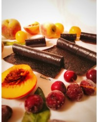 لواشک زردآلو وگیلاس