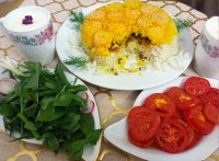 ته چین تاس کباب