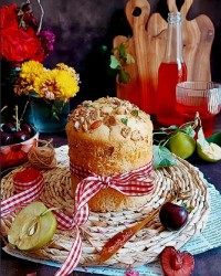 مافین میوه ی پنیری (bigmuffin)
