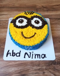 کیک تولد مینیون