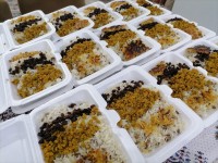 عدس پلو نذری