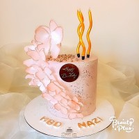 کیک پروانه ای زنونه