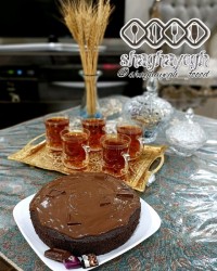 کیک شکلاتی پنبه ای بدون فر شقایق پز (کپشن مهم)دستور کپشن