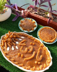 حلوای سه آرد مجلسی السّلام علیک یا رقیه خاتون (س)