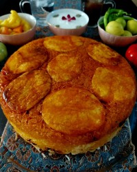 هویج پلو با گوشت چرخی