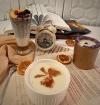 پودینگ چیا _ فرنی