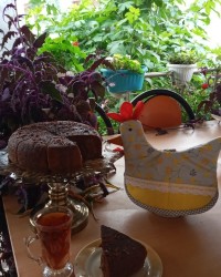 کیک شکلاتی (کافی شاپی)