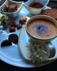 کاپوچینو و آیس کافی