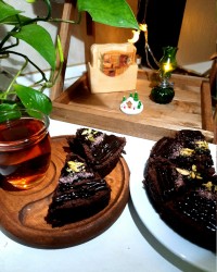 کیک شکلاتی بدون تخم مرغ