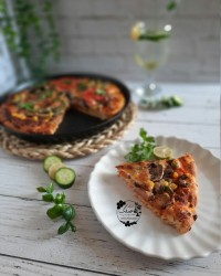 پیتزا سبزیجات