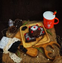 کیک خیس شکلاتی