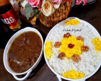 فسنجان با گوشت قلقلی