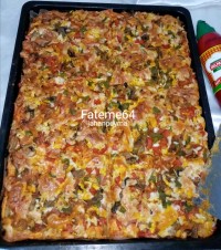 پیتزا بزرگ خانواده