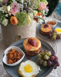 پن کیک ساده