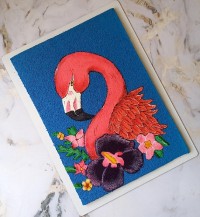 دکو اسپونج کیک طرحدار مالزیایی