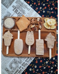 بستنی موز و آجیل