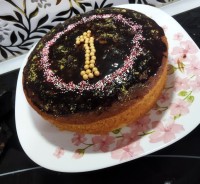 کیک یک ماهگی دخترم?