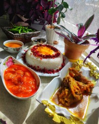 خورشت ماهیچه و آلو