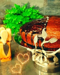 کیک شیر شکلات♥️