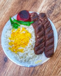 ژله چلو کباب