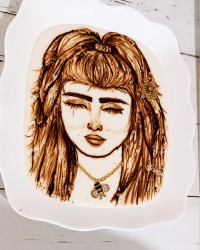 نقاشی روی فرنی