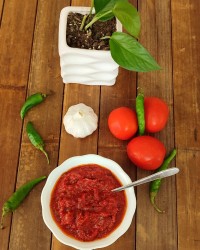 سس گوجه طعم دار