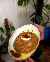 کشک بادمجان قالبی (کیک کشک بادمجان)