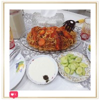 ماکارونی با گوشت