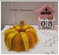 کیک زنجفیل و هل بدون همزن و فر