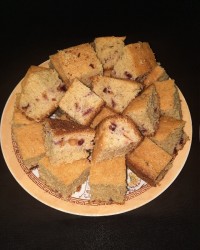 کیک آلو سیاه