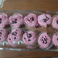 اولین تجربه کاپ کیک آلبالوی من