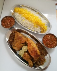 مرغ و پیاز کاراملی