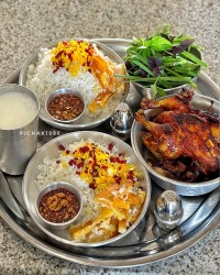 مرغ شکم پر بدون فر