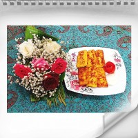 کوبیده ی مرغ تابه ای