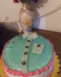 کیک تولد خواهر زاده عزیزم