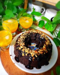 کیک شکلاتی اسپرسو