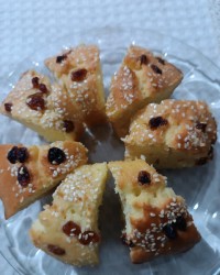 کیک کشمیشی جذاب