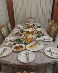 سفره مهمونی خونه ما