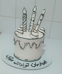 کیک کارتونی