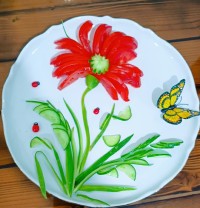 بشقاب نقاشی