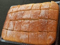 کیک تخته ای نارگیلی