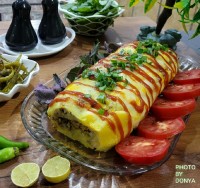 رولت سیب زمینی (پنیری)