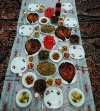 سفره مهمونی
